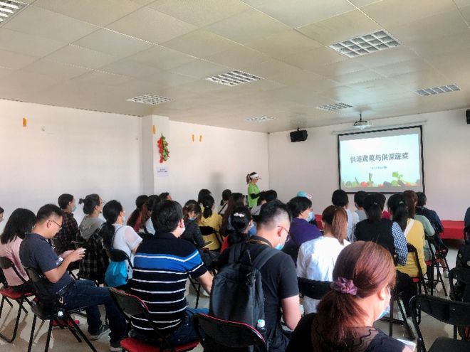 親近大自然,合水口社區(qū)組織企業(yè)參訪農(nóng)產(chǎn)品基地