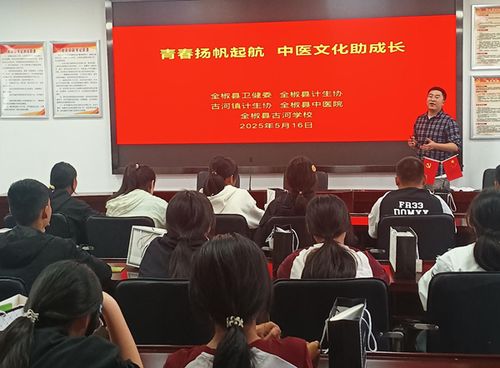 全椒縣古河鎮(zhèn) 青春揚(yáng)帆起航 中醫(yī)文化助成長